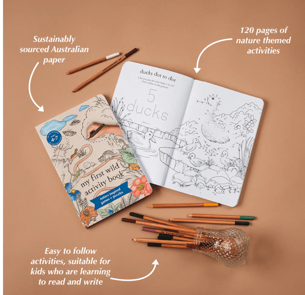 The Curated Parcel - My First Wild Activity Book 