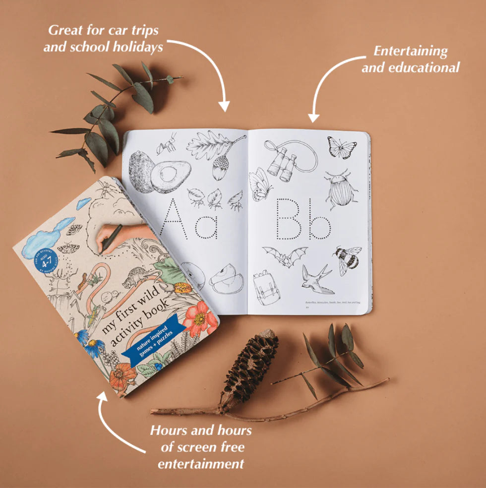 The Curated Parcel - My First Wild Activity Book 