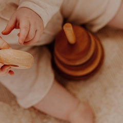 The Curated Parcel - Natural Stacker Rings 