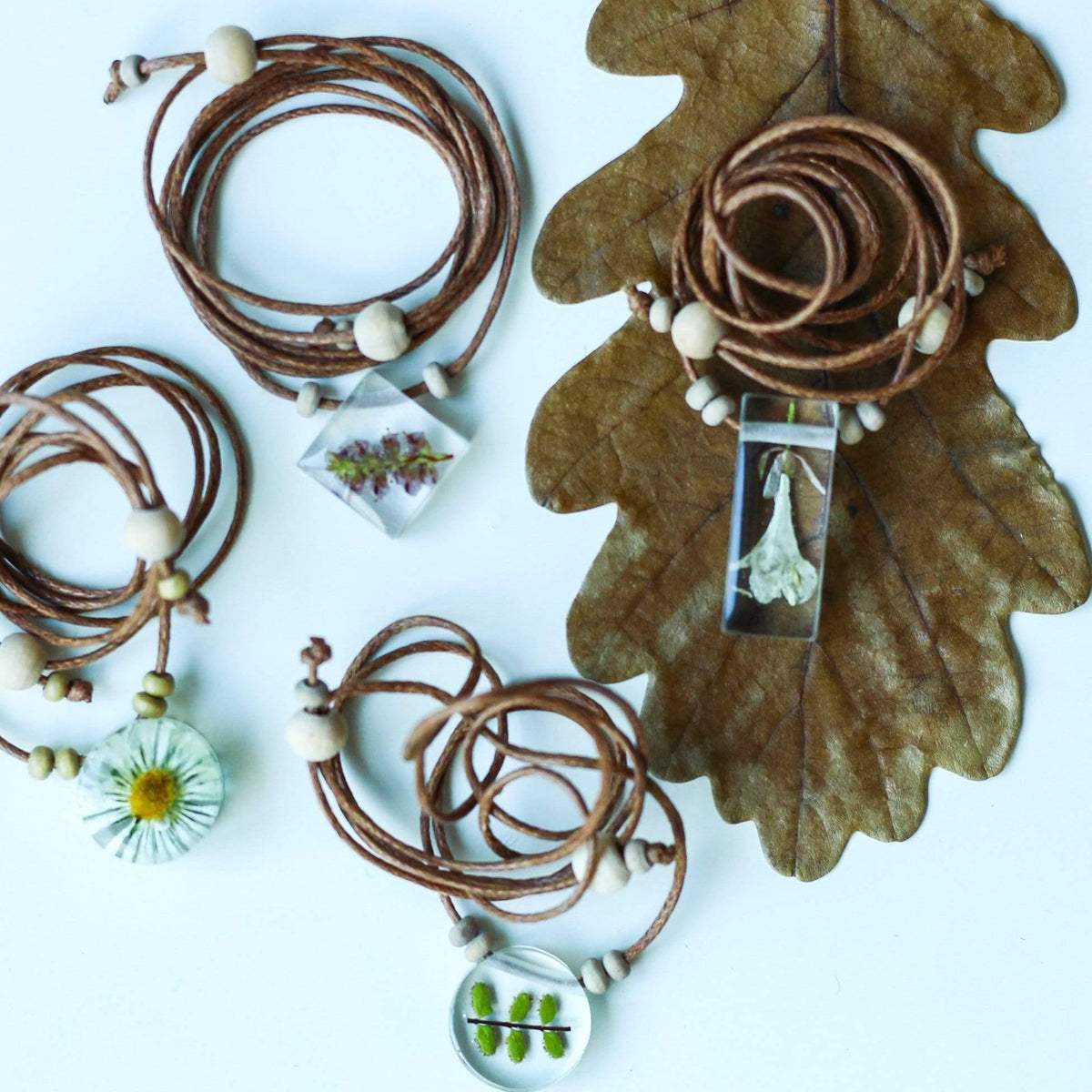 The Curated Parcel - Nature Necklaces 