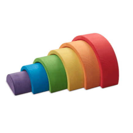 The Curated Parcel - Ocamora 6 piece Rainbow 