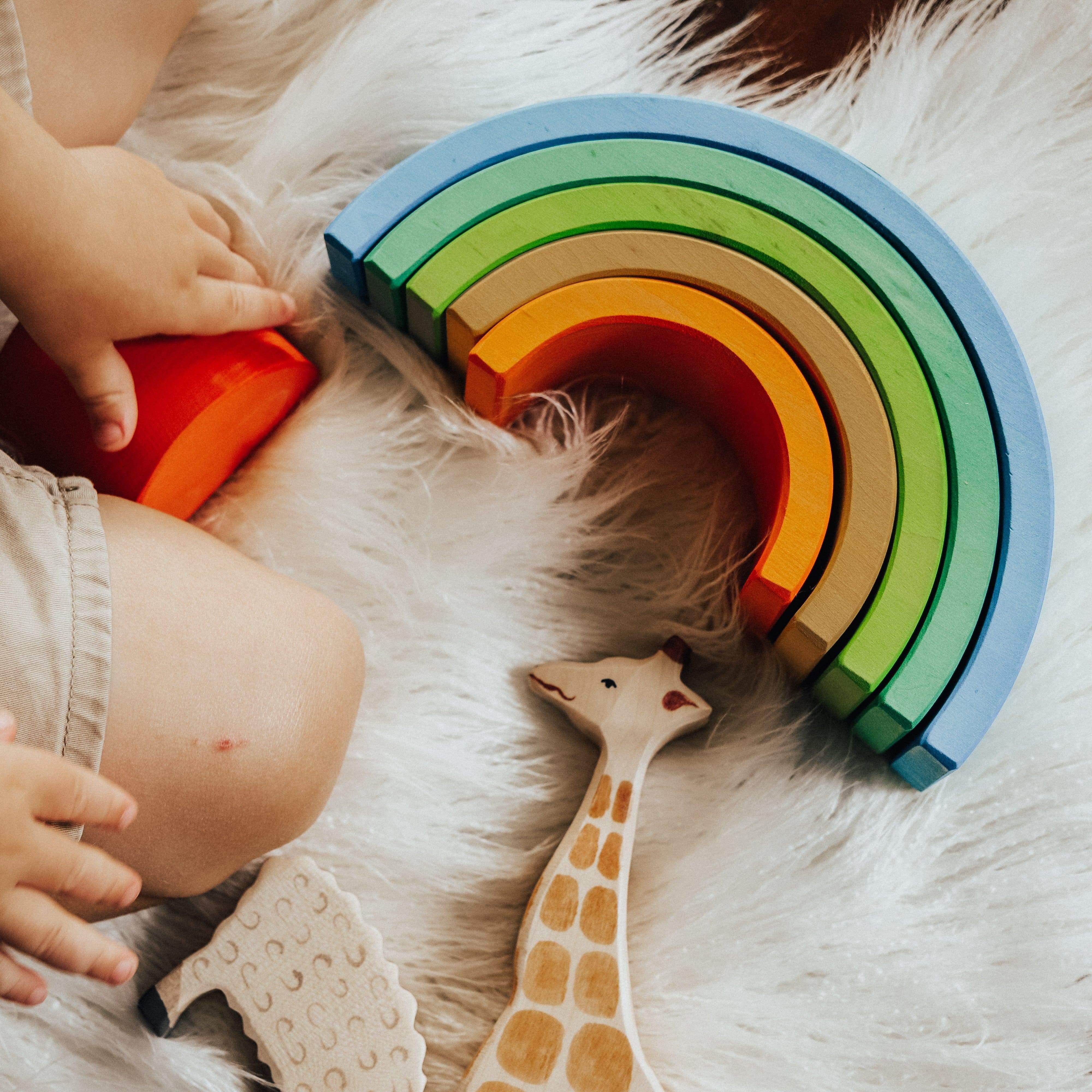 The Curated Parcel - Ocamora 6 piece Rainbow 