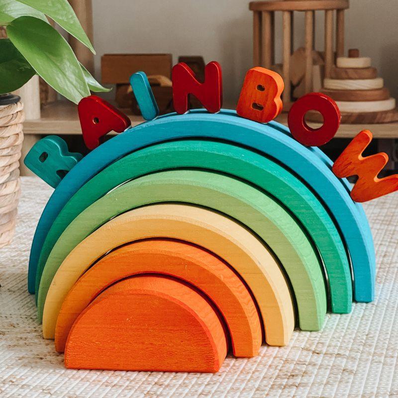 The Curated Parcel - Ocamora 6 piece Rainbow 
