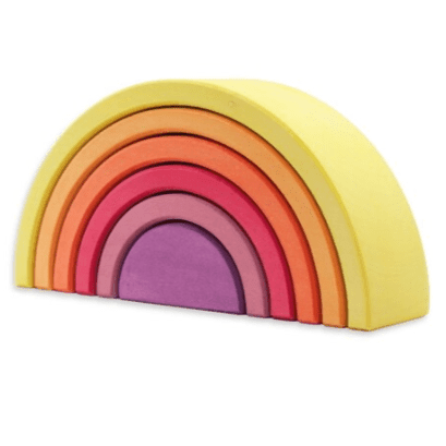 The Curated Parcel - Ocamora 6 piece Rainbow 