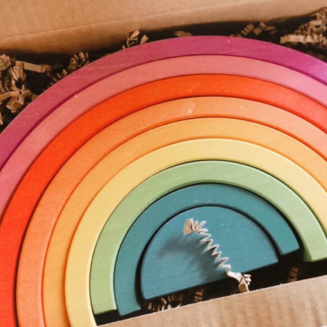 The Curated Parcel - Ocamora 9 piece Rainbow 