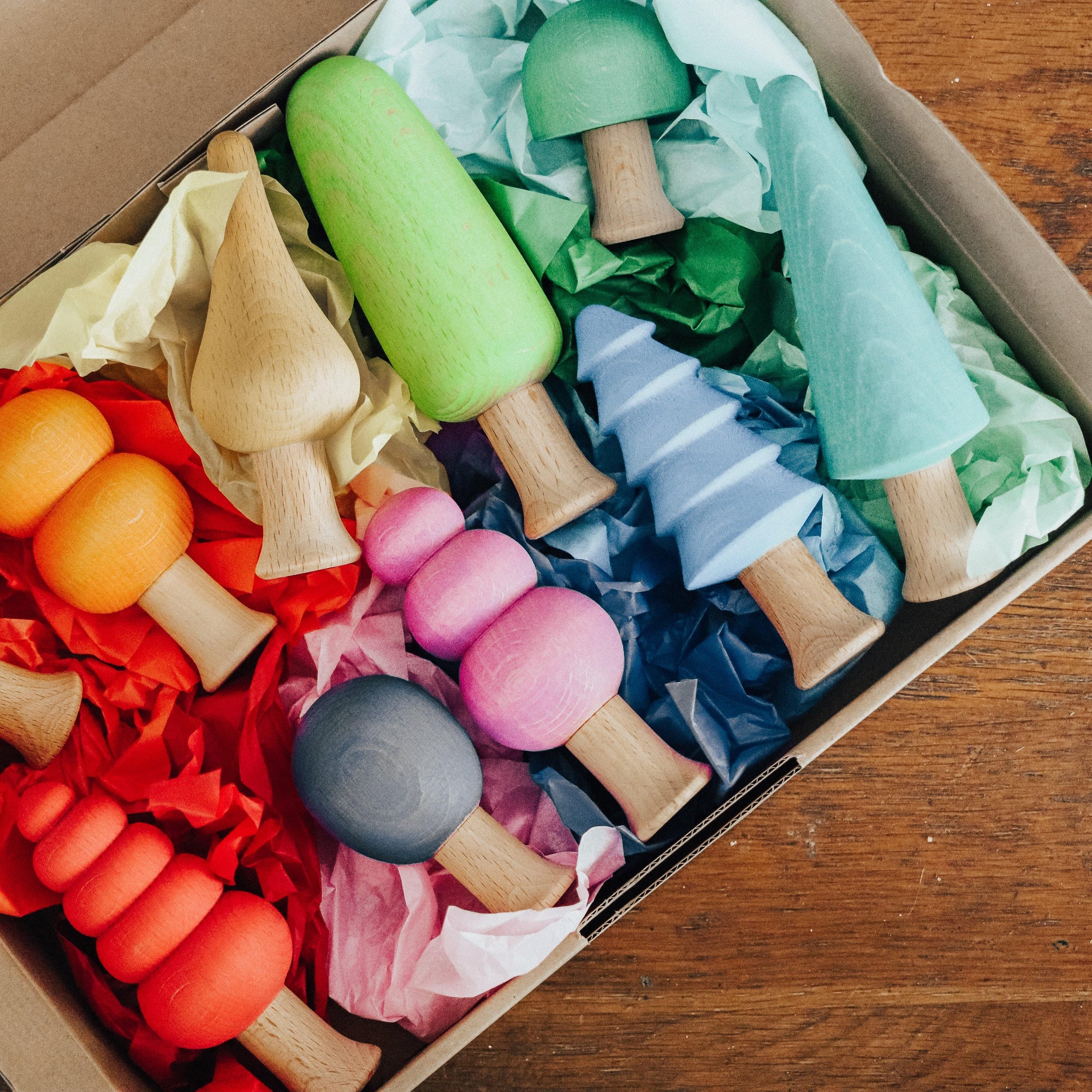 The Curated Parcel - Ocamora Forest Set of 10 