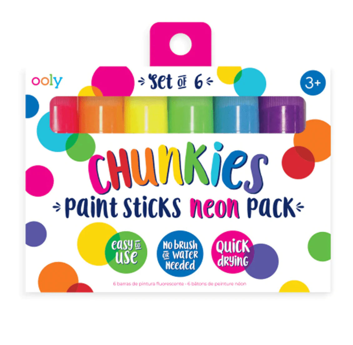 The Curated Parcel - Ooly // Chunky Paint Sticks - Neon 