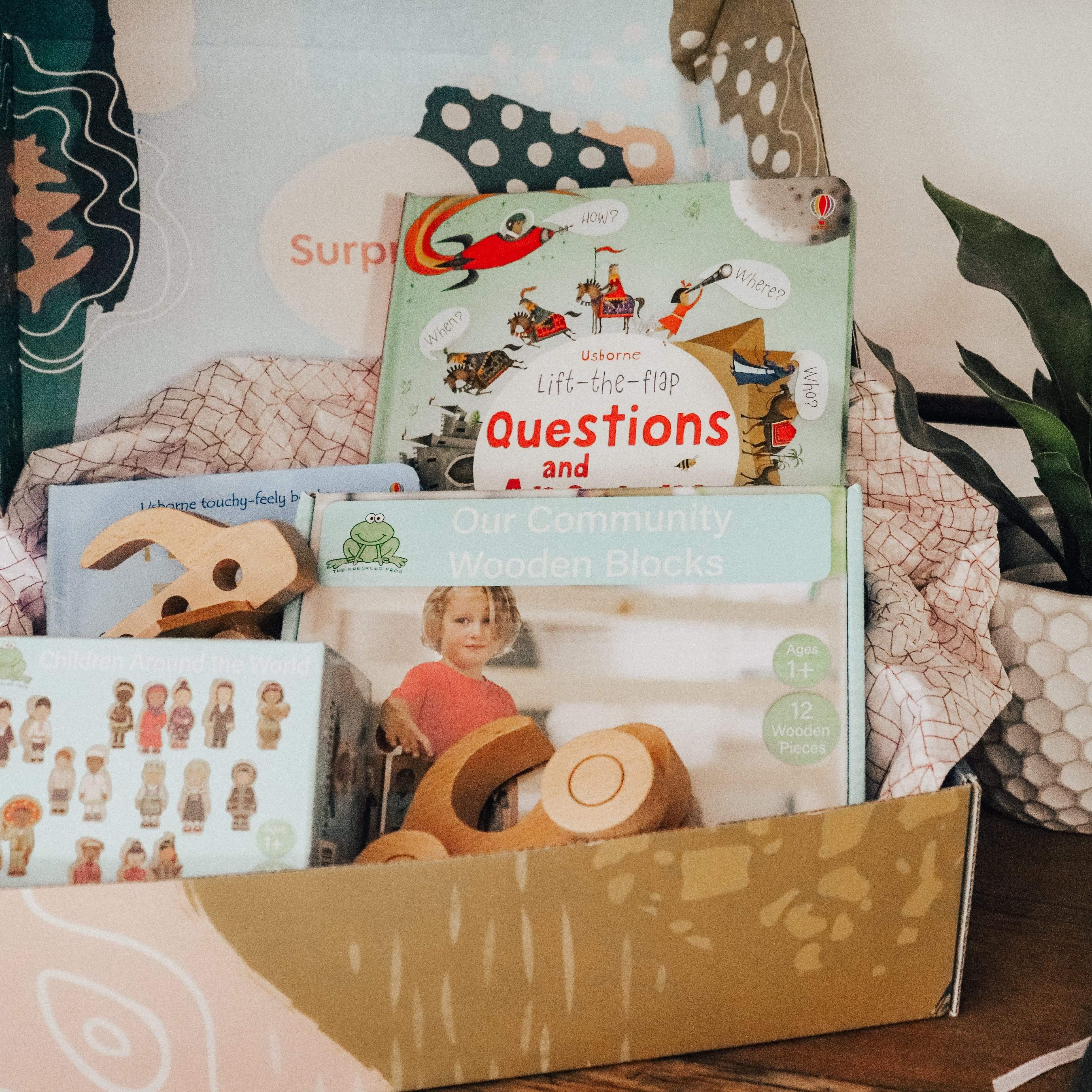 The Curated Parcel - Play & Learn Boxes (3-5 Years) 
