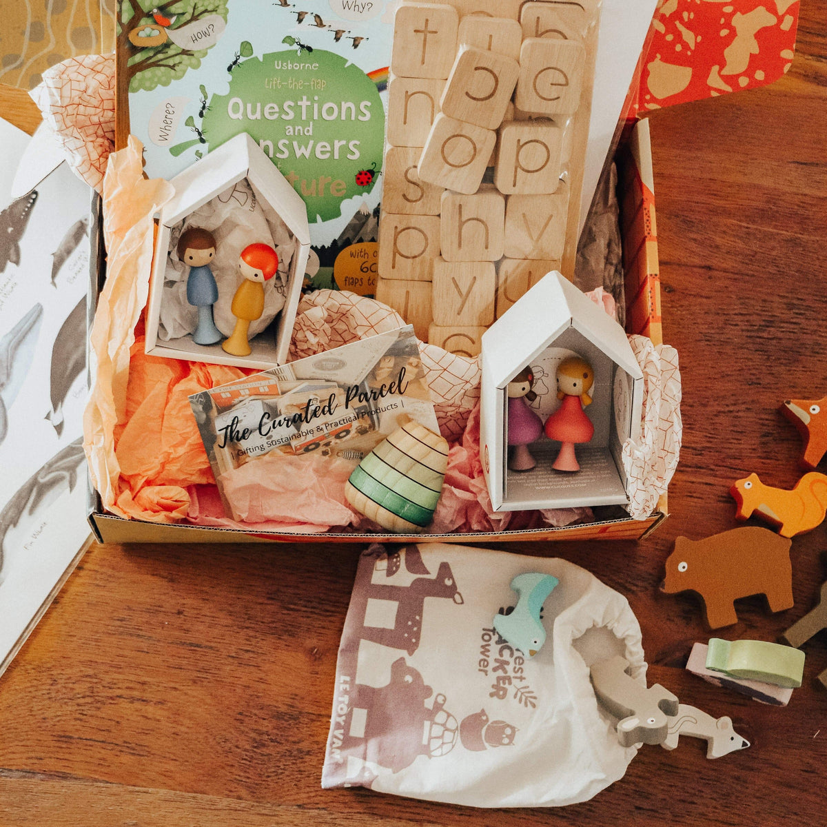 The Curated Parcel - Play &amp; Learn Boxes (3-5 Years) 