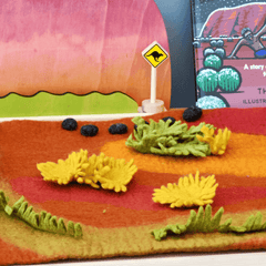 The Curated Parcel - Play Mat // Australian Outback (Large) 
