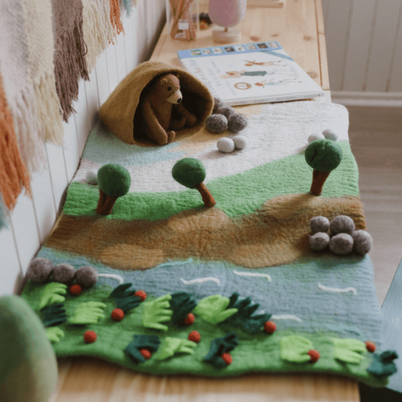 The Curated Parcel - Play Mat //  Bear Hunt 
