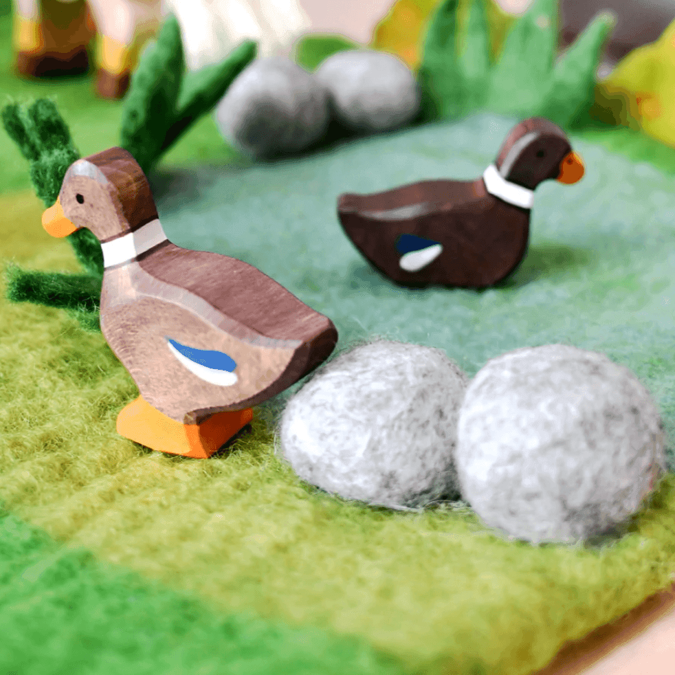 The Curated Parcel - Play Mat //  Farm (Large) 