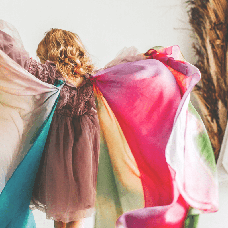 The Curated Parcel - Play Silkie Sunset 