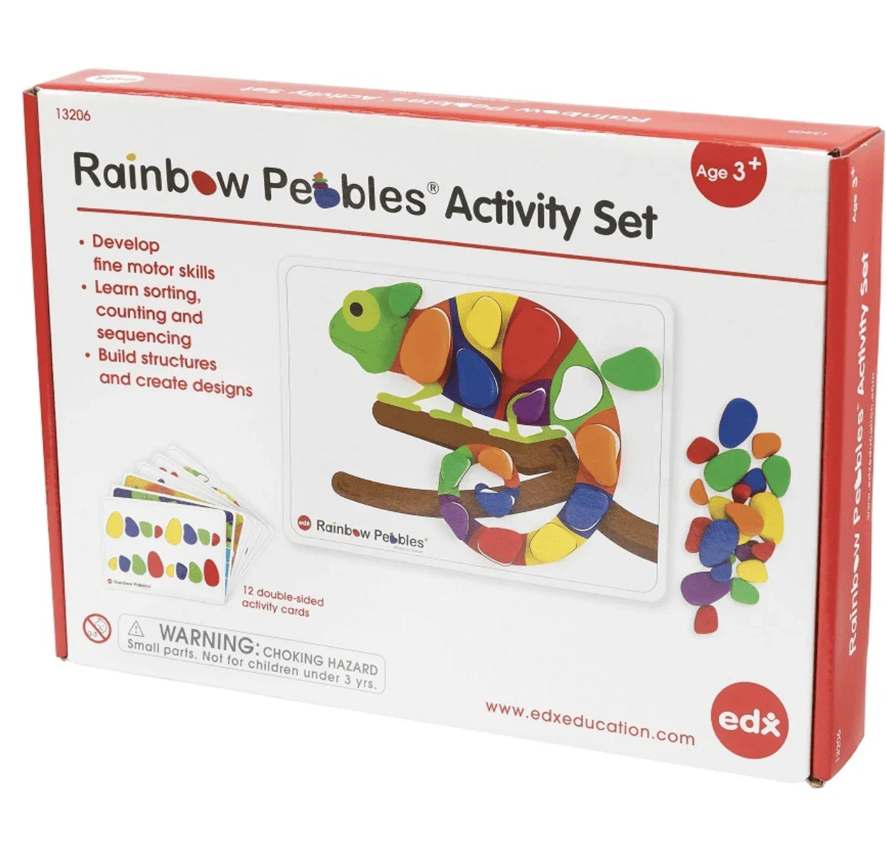 The Curated Parcel - Rainbow Pebbles Activity Set 
