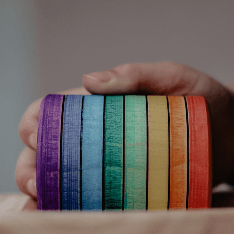 The Curated Parcel - Rainbow Sun Catcher 