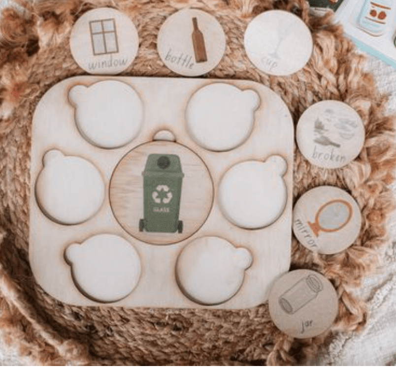 The Curated Parcel - Recycling Puzzle 