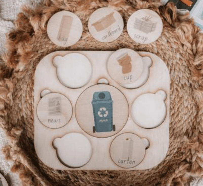 The Curated Parcel - Recycling Puzzle 
