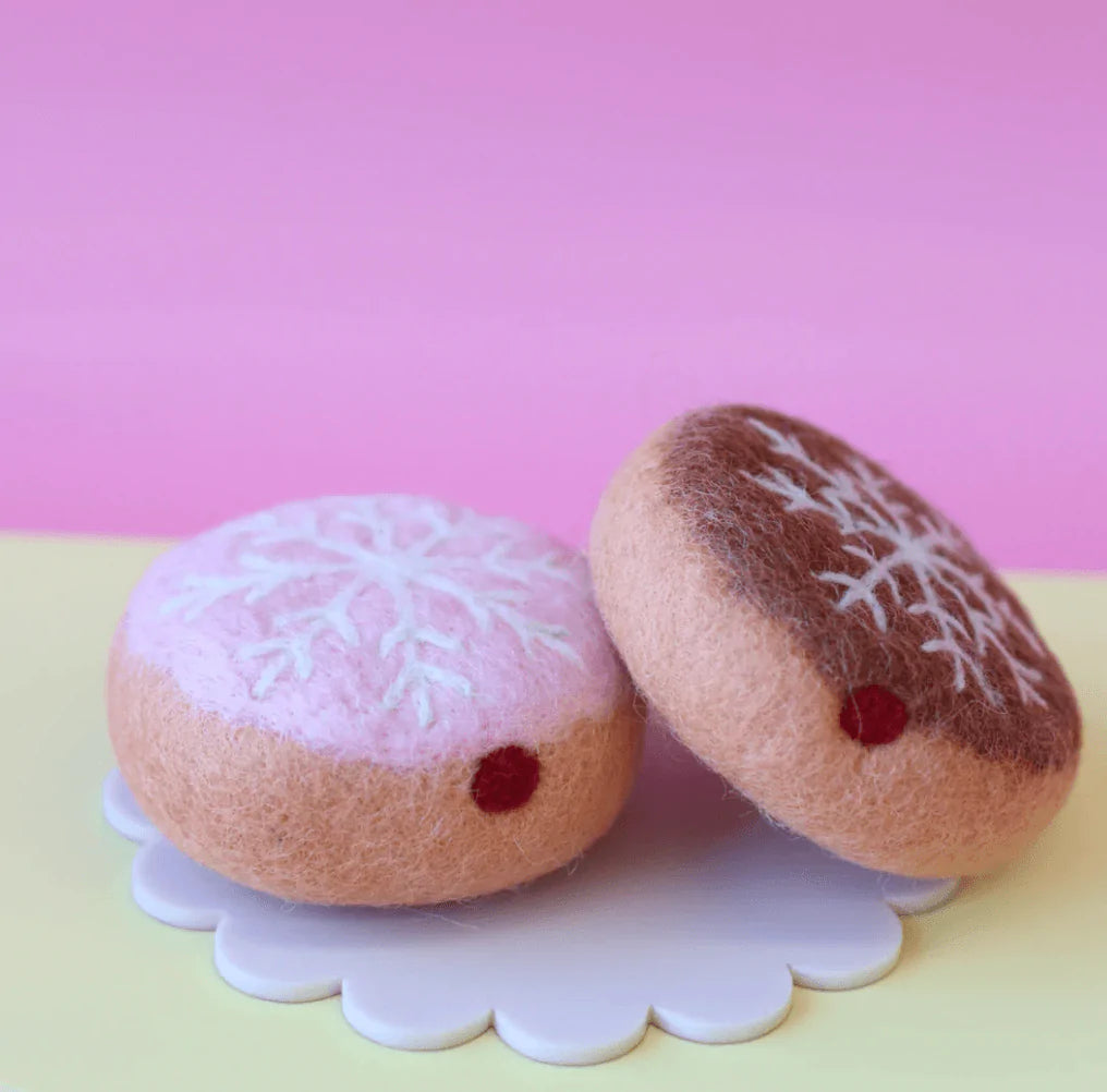 The Curated Parcel - Snowflake Jam Donuts 