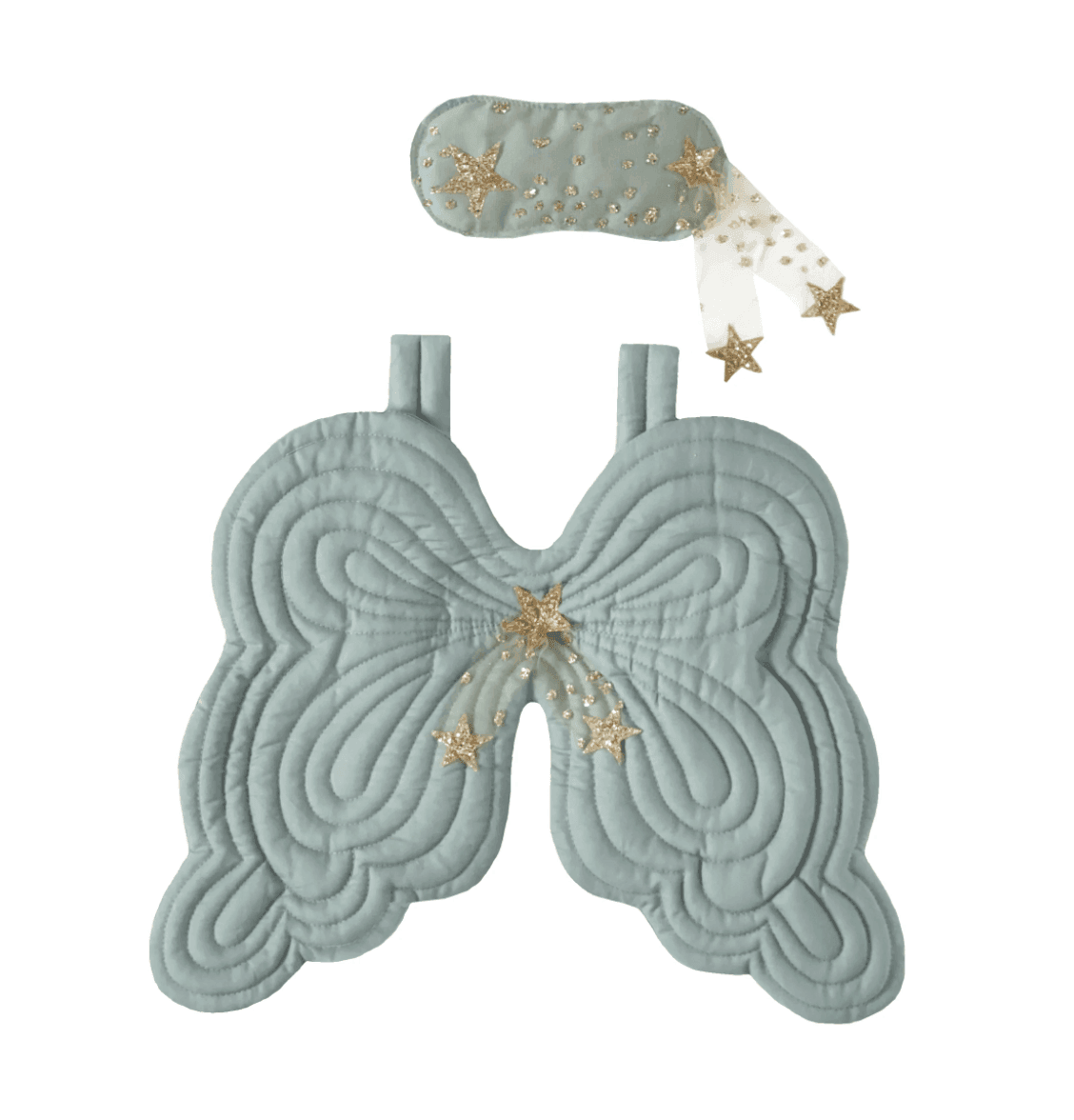 The Curated Parcel - Starry Masks and Heirloom Angel Wing Set 