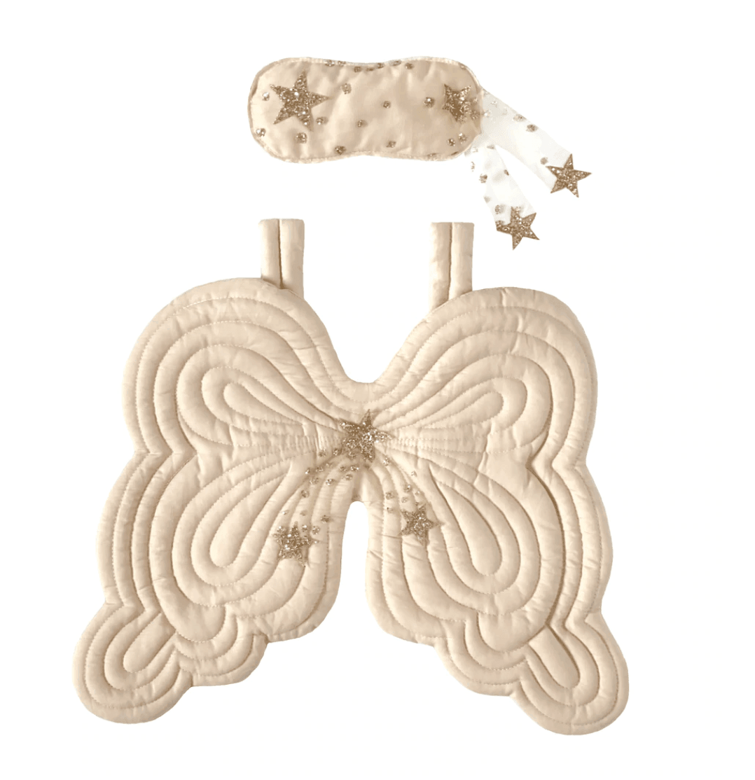 The Curated Parcel - Starry Masks and Heirloom Angel Wing Set 