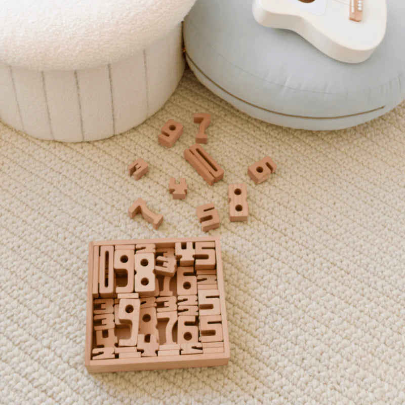 The Curated Parcel - SumBlox Mini Set 80 Blocks &amp; Activity Cards 