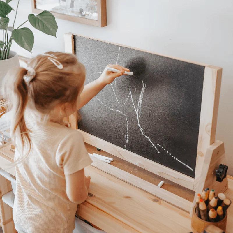 The Curated Parcel - Tabletop 4 In 1 Easel Board 