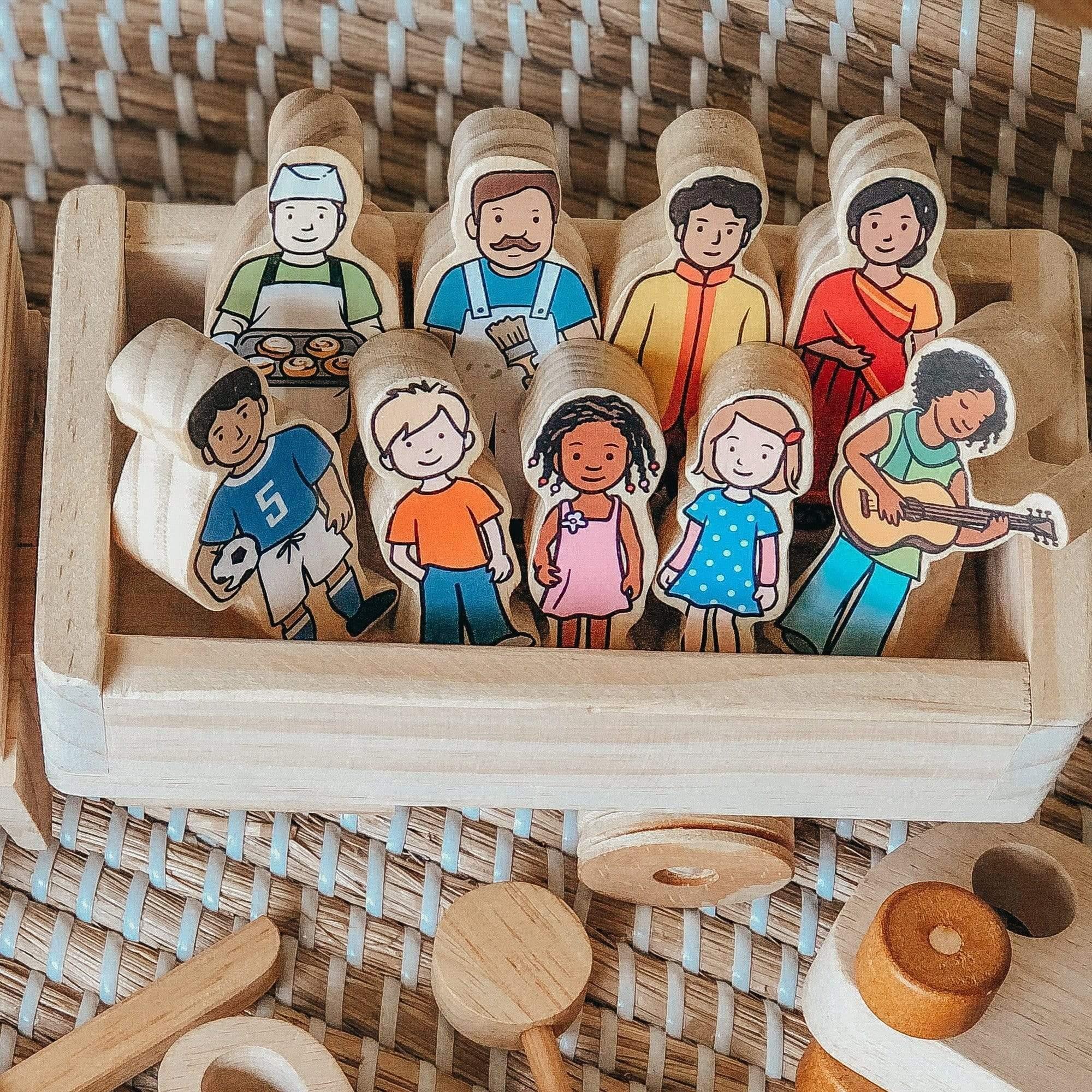 The Curated Parcel - The Wooden Village People 