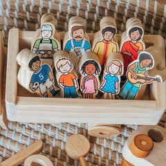 The Curated Parcel - The Wooden Village People 