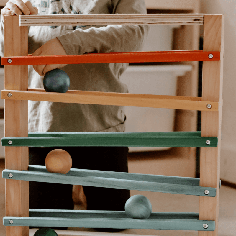 The Curated Parcel - Track A Ball Rack 