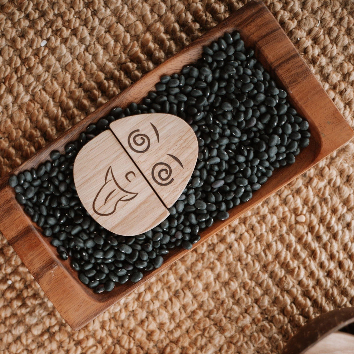 The Curated Parcel - Wooden Egg-Pressions Set (20) 