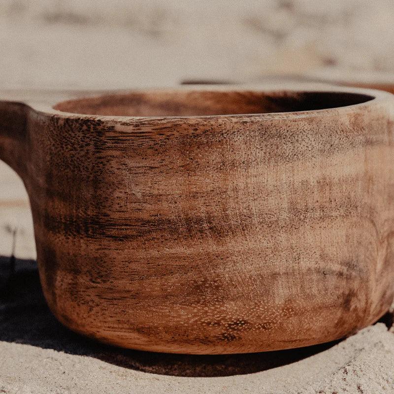 The Curated Parcel - Wooden Measuring Cup (Set of 4) 