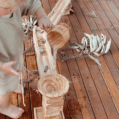 The Curated Parcel - Wooden Water Ways 
