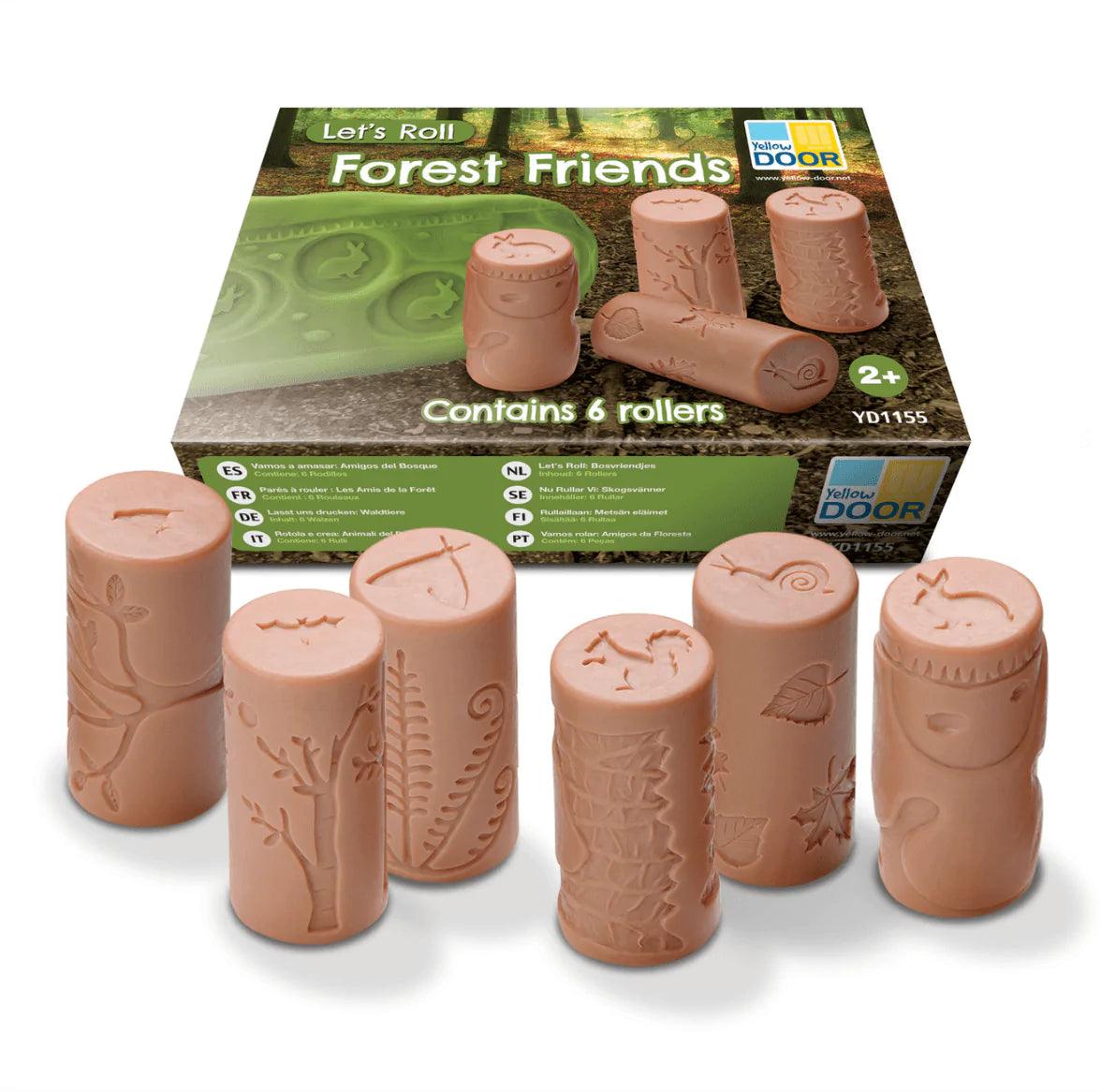 The Curated Parcel - Yellow Door // Let's Roll - Forest Friends 