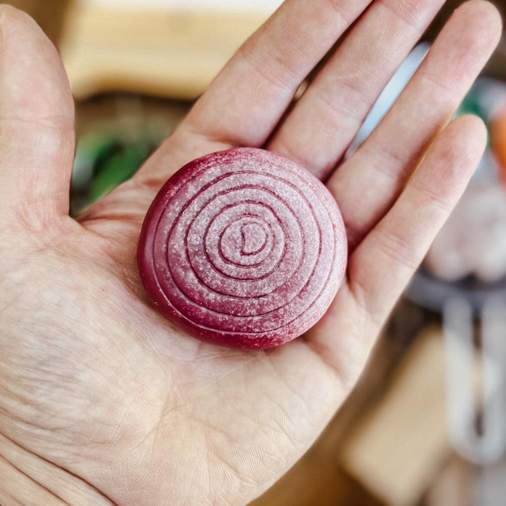 The Curated Parcel - Yellow Door // Sensory Play Stones - Vegetables  ** Pre-Order Late March / Early April Delivery ** 
